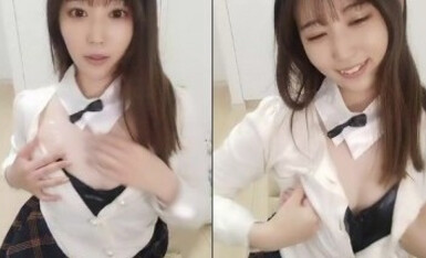 日本AV女优进军国产直播平台捞金，兔耳朵兔牙超级可爱道具自慰