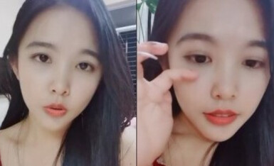 【夏阿夏雪】，广东小李沁，极品明星脸，清纯初恋脸，全裸自慰，蝴蝶逼粉嫩撸管佳作