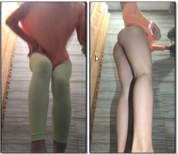 【健身教练真的很深】，健身房换衣间偷拍，运动型美女的身材满分，荷尔蒙刺激下，裸体抠穴低声呻吟.