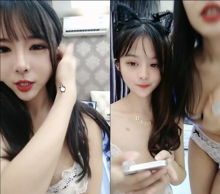 绝对精彩！带女神闺蜜一起下海！抱在一起揉捏奶子，开档黑丝一线天肥穴，跳蛋塞穴淫水流出