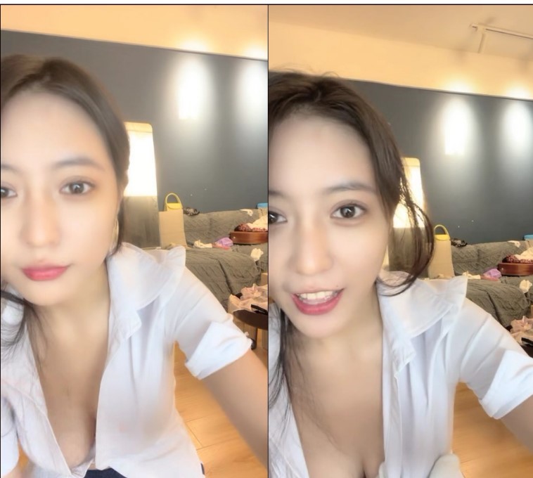 女神来袭初次下海直播，全程露脸声音嗲嗲的很会诱惑狼友，可盐可甜可风骚.