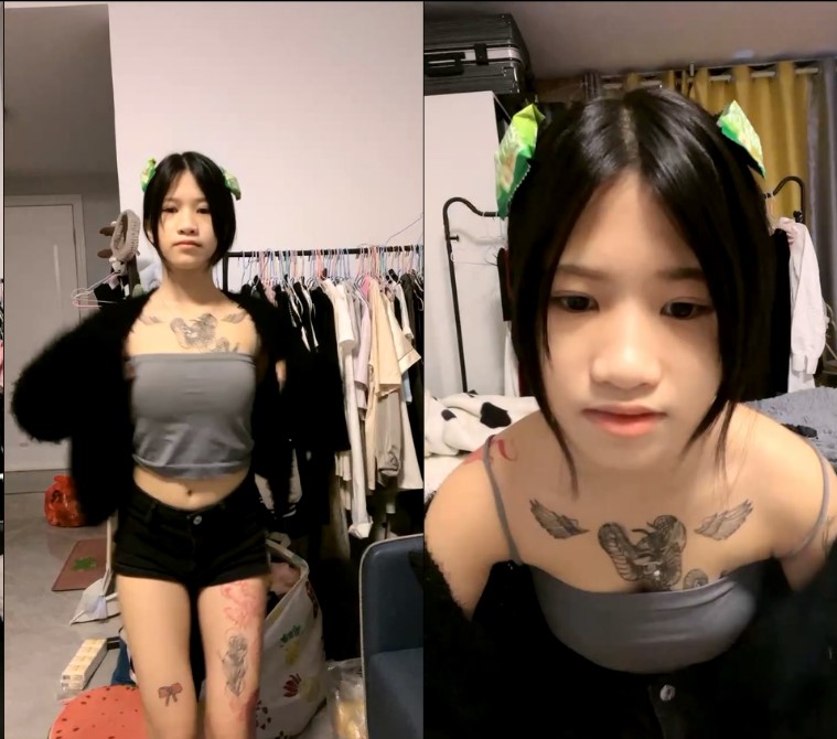 满身纹身小姐姐！周末和小男友操 逼！抓起长屌吸吮，主动骑乘位深插，第一视角后入蜜桃臀