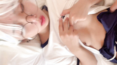 ✨眼鏡娘小可愛✨露臉才是王道 清純的小學妹別人眼中的班長學霸 JK制服表面看起來很乖巧可愛