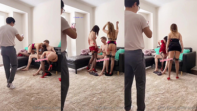 加拿大華人圈『索菲婭』最新VIP訂閱私拍⑤露臉淫亂轟趴 場面淫亂淫靡 完結篇 高清 (4)