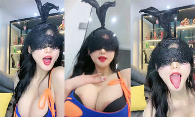 極品巨乳魅魔主播@婢女 尺度福利秀 1 (1)