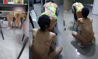 《極品反差淫妻泄密》真實騷妻居家轟趴無套內射刷鍋第一人！推特頂級綠帽奴GXB私拍調教啪啪3P美臀粉屄真不錯完結2 (38)