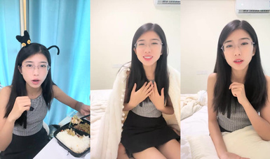 長腿絲襪眼鏡韻味御姐 點點520 20小時合集 (9)