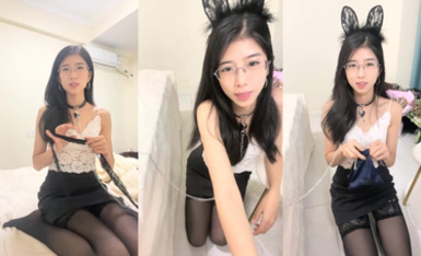 長腿絲襪眼鏡韻味御姐 點點520 20小時合集 (5)