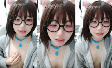 二次元高顏值校花嫩妹 是眼睛娘 (2)