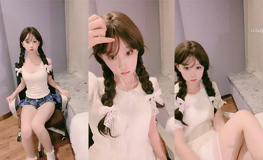 佛祖見了都要硬一硬！純欲超清純的19歲美少女蘿莉，天然干凈白嫩白虎，打兩場炮 (3)