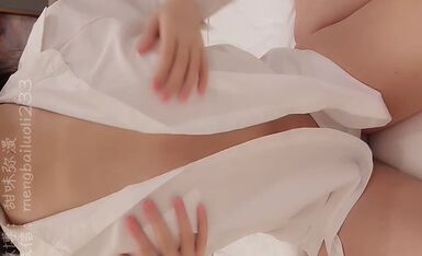 萌白酱福利视频合集1-白衬衫