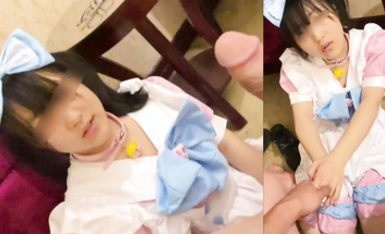 美少女殺手【最愛蘿莉】-露臉E奶粉嫩女僕愛吃大雞巴預告，大拇指支持到叄百正片12分鍾