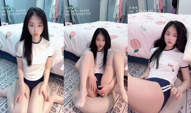 青春無敵 SS級完美露臉推特女神【芋喵喵】11月高價定製，多種情趣制服道具自嗨白漿超多 合集（6）