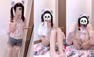 幼犬m 定製熱褲白絲