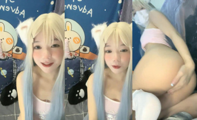 清純蘿莉coser@電氣喵(吃一口小布丁)尺度福利秀 第五彈 (3)