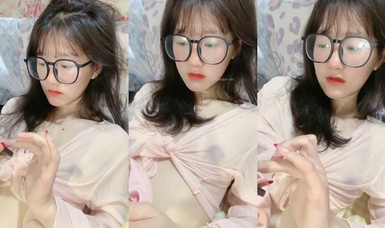 純情眼鏡校花妹子 外賣灰機 (6)