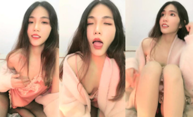 年末来了个王炸，曾经面试过北影的极品大美女【冷冷要命】脸蛋精致高级，气质一流，蝴蝶逼模特身材黑丝，完美女神必看 (4)