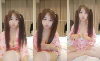 超可愛甜美學妹 桃井甜薈 雙馬尾黑絲20小時合集 (17)