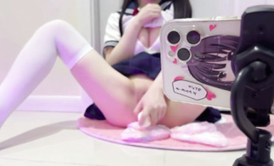 奶油肌膚純欲系美少女〖蔡小熊〗表面乖巧的萌妹子背地裡是個小騷貨 大長腿少女清純與風騷並存合集(2)