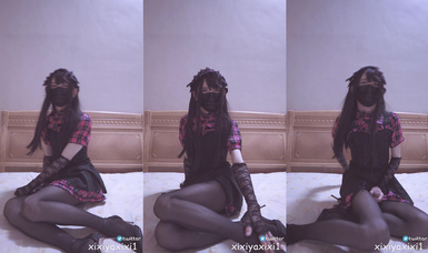 高顏值偽娘@曦曦(xixiyaxixi)尺度露出作4K合集 (3)