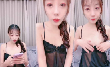 高顏值白虎主播@甜甜的少女(日式乖巧女優)尺度福利秀 (5)