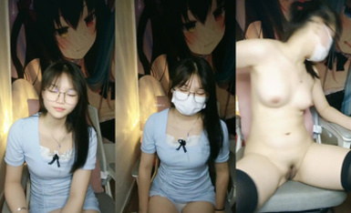 清純粉嫩眼鏡娘@酒窩小妹 尺度福利秀 (15)