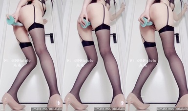 最新9月獵奇！蘿莉風天花板級別，走重口味路線網紅【點點】推特福利②，道具紫薇，玩屎虐菊虐肛，不忍直視 (13)