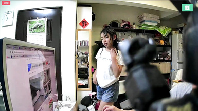 2024-05-07_臺北家庭監控_[全裸]_姐姐洗完澡換妹妹