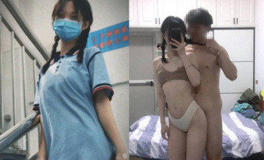 小情侶日常做愛SM愛自拍，21歲的小女友-佳慧 被調教成小母狗 各種玩 (2)