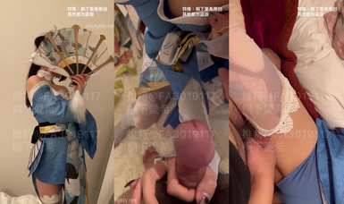 喜歡cos的小母狗嫩妹『桐下愛希』不知火舞（王者榮耀）