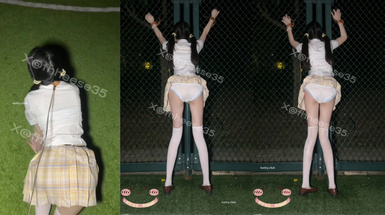 極品 小美miyoki - JK戶外調教噴水