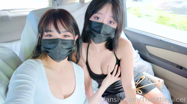 夢幻聯動-小水水&黑貓露娜醬-4K原版 色影師雙飛兩淫娃