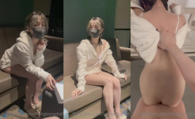 騷婦貓貓 商場樓梯間刺激後入被發現 快跑 哈