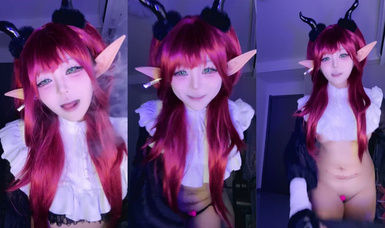 魅魔的夜晚 渴望夜晚擁有一個微胖魅魔嗎，帶著魅魔角肉感十足夜晚誘惑 (1)