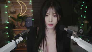 大尺度擦邊ASMR女神【yoonying】巨乳淫語劇情誘惑 (5)