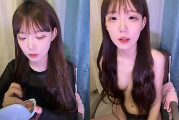 精神小妹主播系列 看起來就很混 非常nice 就是不知道名字 (1)