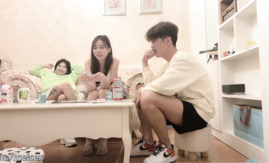 今晚女神之夜, 平面模特, 抖音主播, 三人快樂鬥地主, 游戲完抱佳人上床, 淫聲浪語香艷力作