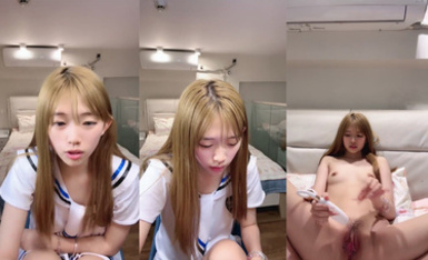 【小涵萌主】JK_兔女郎_道具自慰 (4)