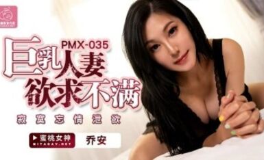 蜜桃影像傳媒 PMX035 巨乳人妻 欲求不滿 喬安(蘇娅)